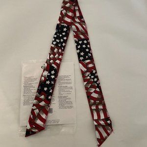 BAG OF 12 CONDOR 53CE31 Cooling Bandanas Red White & Blue AMERICAN FLAG